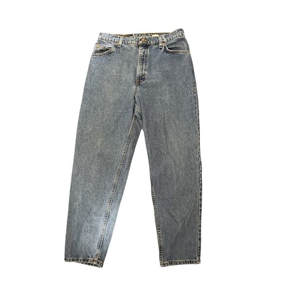 Vintage Levi's Jeans Orange Tab 951 | Made in USA | Relaxed Tapered Leg Denim - Picture 4 of 11